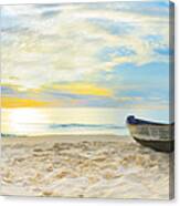 Dai Lanh Beach Panorama Canvas Print