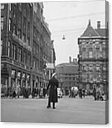 Dam Square Canvas Print