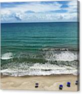 Day At The Beach Canvas Print