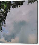 Death Of A Thunderstorm Canvas Print