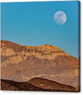 Death Valley Moonrise Canvas Print