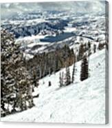 Deer Valley Views From The Bumps Canvas Print
