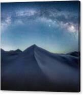Desert Starry Sky Canvas Print