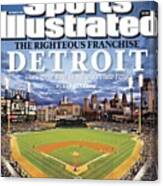 Detroit Tigers Comerica Park Sports Illustrated Cover Canvas Print