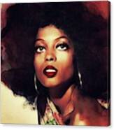 Diana Ross, Singer Canvas Print