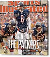 Divisional Playoffs - Seattle Seahawks V Chicago Bears Sports Illustrated Cover Canvas Print