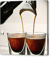 Double Shot Of Espresso Canvas Print