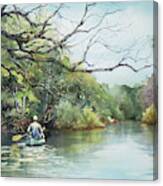 Down River Canvas Print