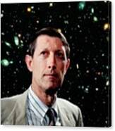 Dr Robert Williams With Hubble Deep Field Canvas Print