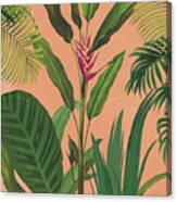 Dramatic Tropical Ii Boho Canvas Print