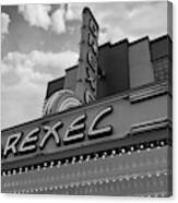 Drexel In Black And White Canvas Print