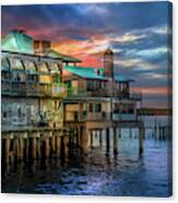 Duncan's On The Gulf Of Mexico Canvas Print