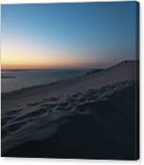 Dune Du Pilat At Sunset Canvas Print