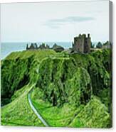 Dunnottar Castle, Close To Aberdeen Canvas Print