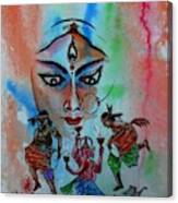 Devi Durga -3 Canvas Print