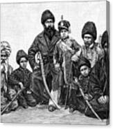 Durrani Chiefs, Afghanistan, 1895 Canvas Print