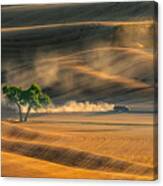 Dust Filled Trail Canvas Print
