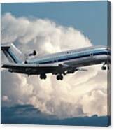 Eastern Airlines Boeing 727-225 At Miami International Canvas Print