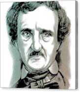 Edgar Allan Poe 2 Canvas Print