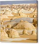 Egypt, White Desert Near Farafra Oasis Canvas Print