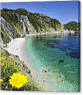 Elba Island, Sansone Beach, Italy Canvas Print