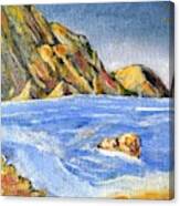 Elba Seascape Canvas Print