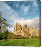 Ely Cathedral, Morning View Canvas Print
