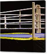 Empty Boxing Ring, Palace Of Sports Canvas Print