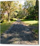 Endless Country Road Canvas Print