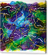 Epsilon #9 Abstract Canvas Print