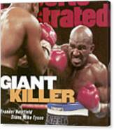 Evander Holyfield, 1996 Wba Heavyweight Title Sports Illustrated Cover Canvas Print