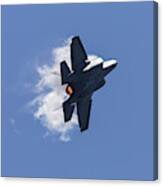 F-35 Burner Climb Canvas Print