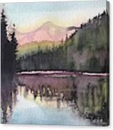 Fall Lake Canvas Print