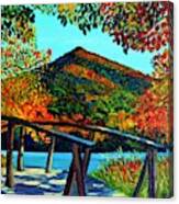 Fall - Peaks Of Otter Va Canvas Print