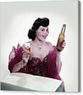 Falstaff Beer Advertisement Canvas Print