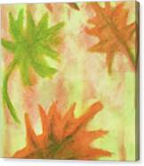 Fanciful Fall Leaves Canvas Print
