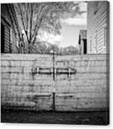 Farm Gate Canvas Print