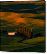 Farmhouse Sunset Canvas Print
