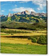 Field Of Gold Canvas Print