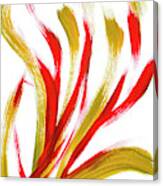 Fire Abstract Painting Canvas Print