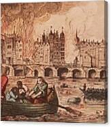 Fire Of London Canvas Print