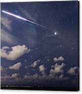 Fireball In The Sky Canvas Print