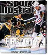 First City Stanley Cup Champs Sports Illustrated Cover Canvas Print