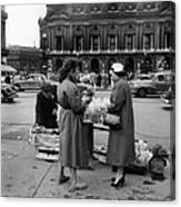First Of May At Paris In 1956 Canvas Print