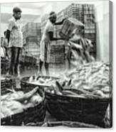 Fish Market Canvas Print