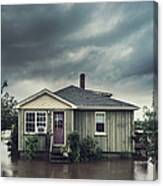 Flooded Home Canvas Print
