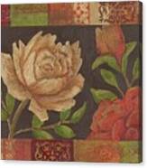 Floral Patchwork I Canvas Print