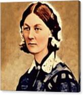 Florence Nightingale, Legend Canvas Print