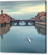 Florence Santa Trinita Bridge Canvas Print