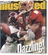 Florida State University Peter Warrick, 2000 Nokia Sugar Sports Illustrated Cover Canvas Print